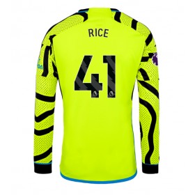 Arsenal Declan Rice #41 Borta Kläder 2023-24 Långärmad